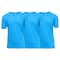 Galaxy by Harvic Men's Short Sleeve V-Neck T-Shirt 3 Pack